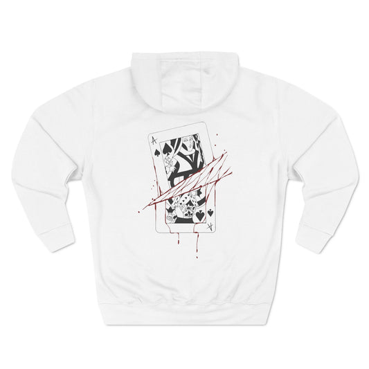 Torn Playing Card Hoodie